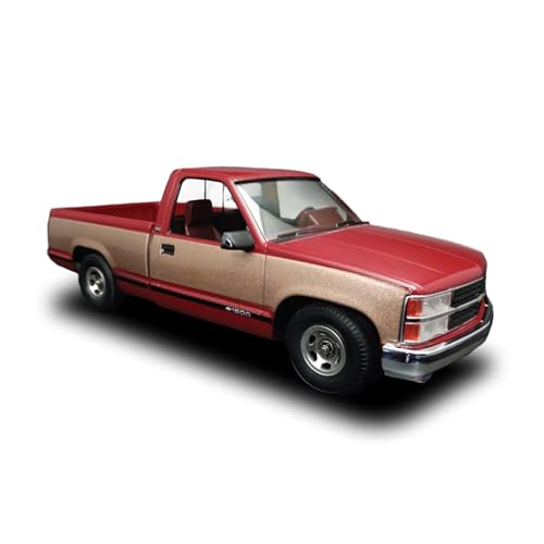 Skill 2 Model Kit 1992 Chevrolet Silverado C1500 Fleetside Short Bed Pickup Truck "Easy Build" 1/25 Scale Model by AMT