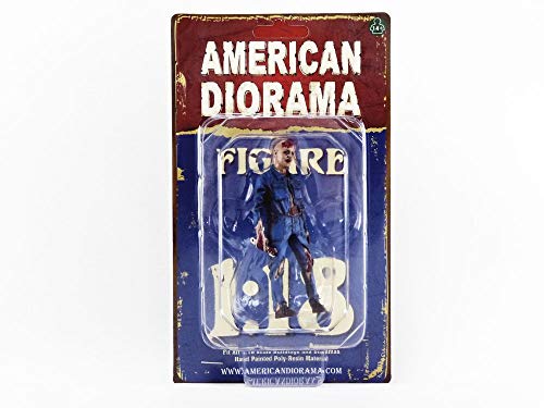 Zombie Mechanic Figurine I for 1/18 Scale Models by American Diorama