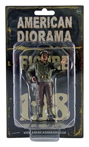 WWII Military Police Figure II For 1:18 Scale Models by American Diorama