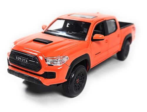 2023 Toyota Tacoma TRD PRO Pickup Truck Solar Octane Orange with Sunroof "Special Edition" Series 1/27 Diecast Model Car by Maisto
