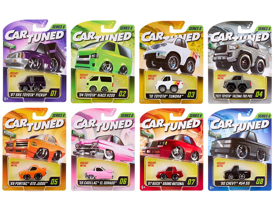"Mainline" 2025 Series 6 Set of 8 Pieces Diecast Model Cars by CarTuned