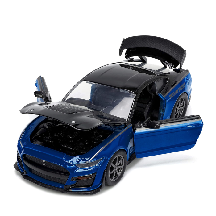 NEW Jada Toys Big Time Muscle 1:24 2020 Ford Mustang Shelby GT500 Blue/Black