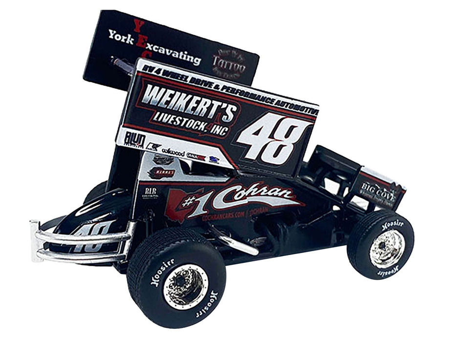 Winged Sprint Car #48 Danny Dietrich "Weikert's Livestock Inc." Gary Kauffman Racing (2024) 1/50 Diecast Model Car by ACME