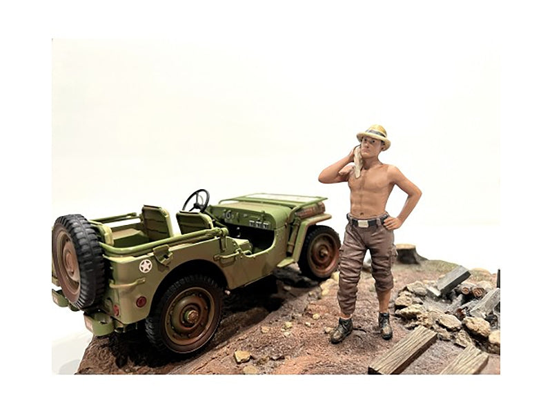 1:18 SCALE GARAGE FIGURE – MECHANIC POSE #1 ACCESSORY