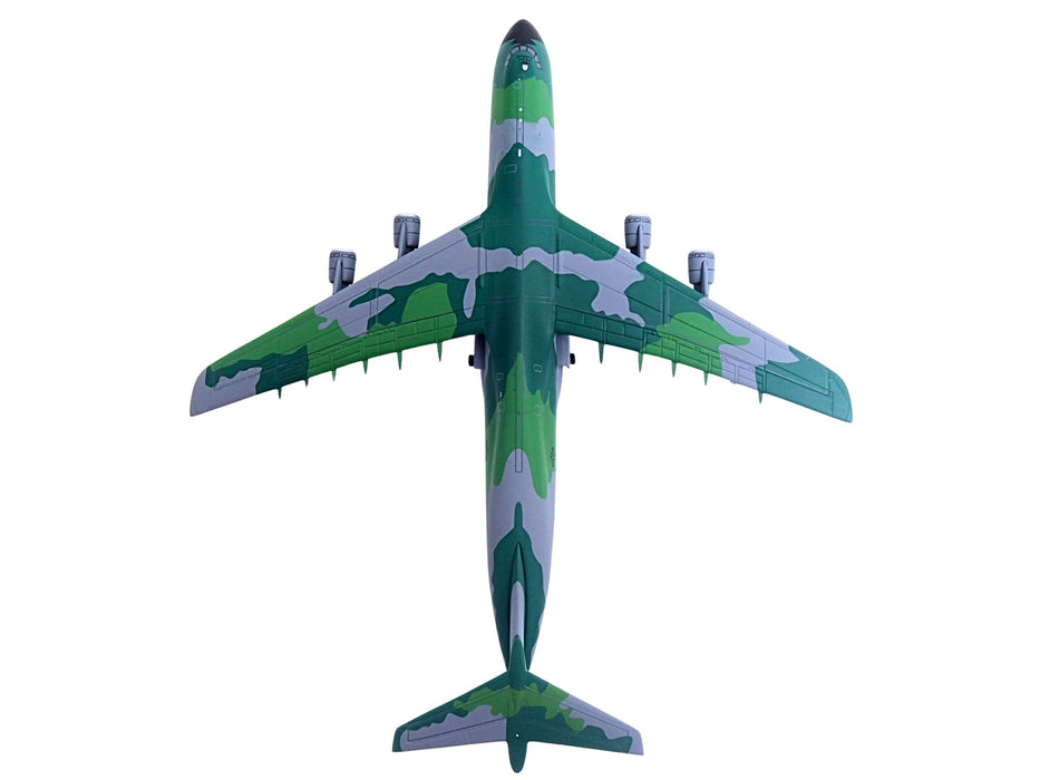Lockheed C-5M Super Galaxy Transport Aircraft "New York Air National Guard 105th Airlift Wing Stewart Air National Guard Base" United States Air Force (68-0226) Green Camouflage "Gemini Macs" Series 1/400 Diecast Model Airplane by GeminiJets