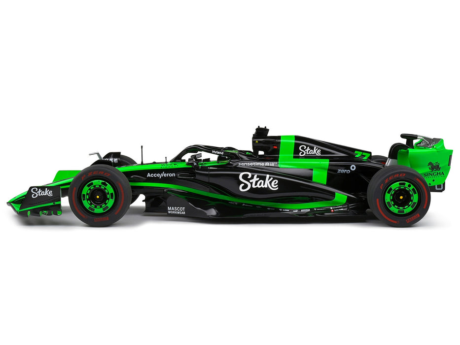 Kick Sauber C44 #77 Valtteri Bottas "Kick Sauber F1 Team" Formula One F1 "Japan GP" (2024) "Competition" Series 1/18 Diecast Model Car by Solido