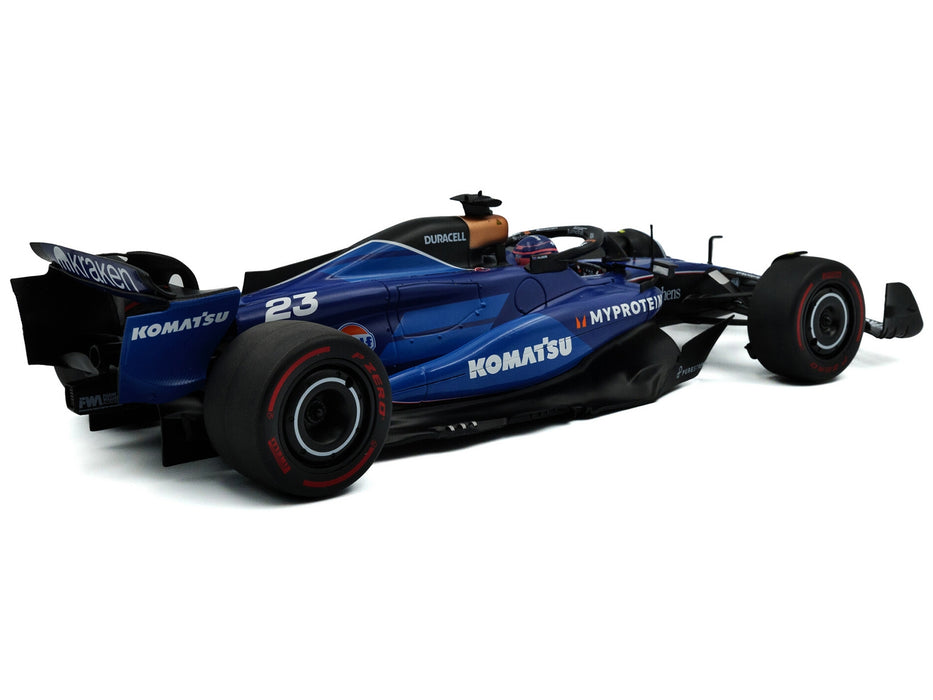 Williams FW46 #23 Alex Albon "Williams Racing" Formula One F1 Saudi Arabian GP (2024) "Competition" Series 1/18 Diecast Model Car by Solido