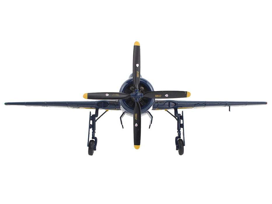 Grumman F8F Bearcat Fighter Aircraft "Blue Angels (#1-5 decals)" (1946) United States Navy "SkyMax Models" Series 1/72 Diecast Model by Hobby Master