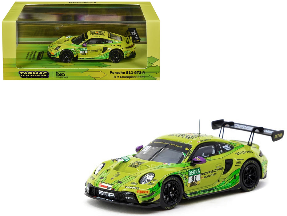 Porsche 911 GT3 R #91 Thomas Preining "Manthey EMA" Champion "Deutsche Tourenwagen Masters" (2023) "Hobby64" Series 1/64 Diecast Model by Tarmac Works