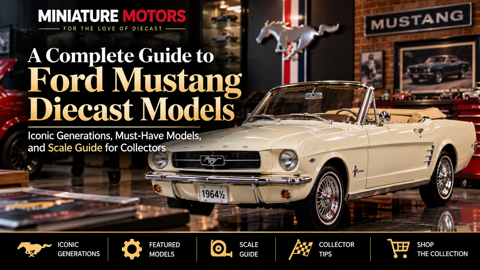60 Years of Mustang: 20 Diecast Models That Tell the Story of an American Legend