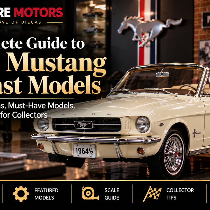 60 Years of Mustang: 20 Diecast Models That Tell the Story of an American Legend