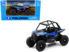 Polaris RZR XP Turbo DOHC Mini ATV Blue and Black Diecast Model by New Ray - Miniature Motors