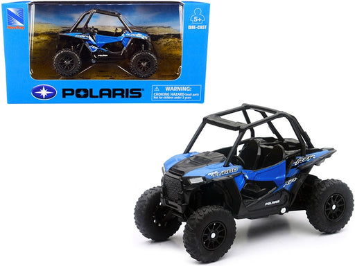 Polaris RZR XP Turbo DOHC Mini ATV Blue and Black Diecast Model by New Ray - Miniature Motors