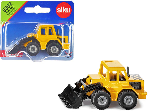 Front Loader Yellow and Black Diecast Model by Siku - Miniature Motors