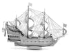 Model Kit Queen Anne's Revenge Ship (Challenging Difficulty) Steel Model by Metal Earth