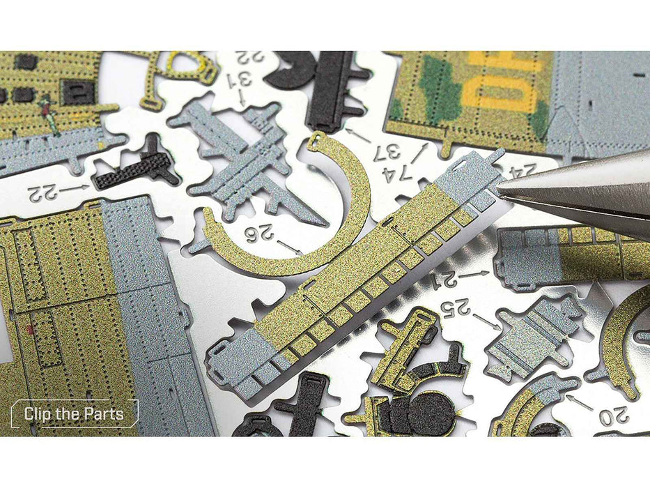 Model Kit Boeing B-17 Flying Fortress Bomber Aircraft "World War II" United States Army Air Forces (Challenging Difficulty) Steel Model by Metal Earth