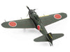 Model Kit Mitsubishi A6M Zero Fighter Aircraft "World War II" Imperial Japanese Navy (Moderate Difficulty) Steel Model by Metal Earth