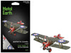 Model Kit Sopwith Camel Aircraft "World War I" British Royal Flying Corps (Moderate Difficulty) Steel Model by Metal Earth