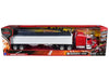 Kenworth W900 Grain Truck Red and White "Long Haul Truckers" Series 1/32 Diecast Model by New Ray - Miniature Motors