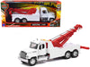 Freightliner 114SD Tow Truck White and Red "Long Haul Trucker" Series 1/32 Diecast Model by New Ray - Miniature Motors