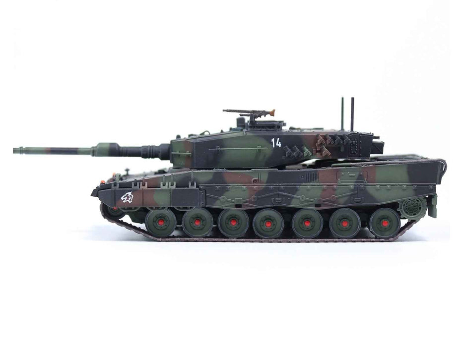 Leopard 2A4 Main Battle Tank "Pz.87 13th Pz Btn Steel Army Parade Thun Switzerland" (2006) Swiss Army "Armor Premium" Series 1/72 Diecast Model by Panzerkampf