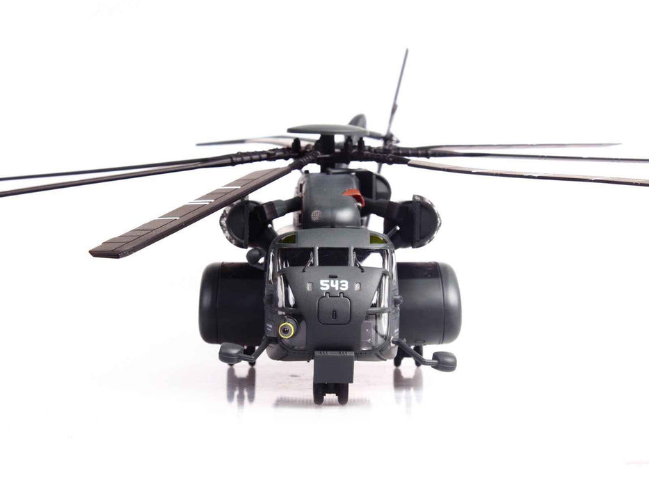 Sikorsky MH-53E Sea Dragon Helicopter "United States Navy Vanguard Tail Number 543" Dark Gray 1/72 Diecast Model by Panzerkampf