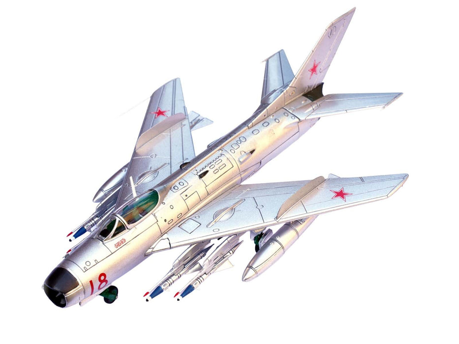 Mikoyan-Gurevich MiG-19PM Farmer-E Fighter Aircraft "Red 18" Soviet Air Force 1/72 Diecast Model by Panzerkampf