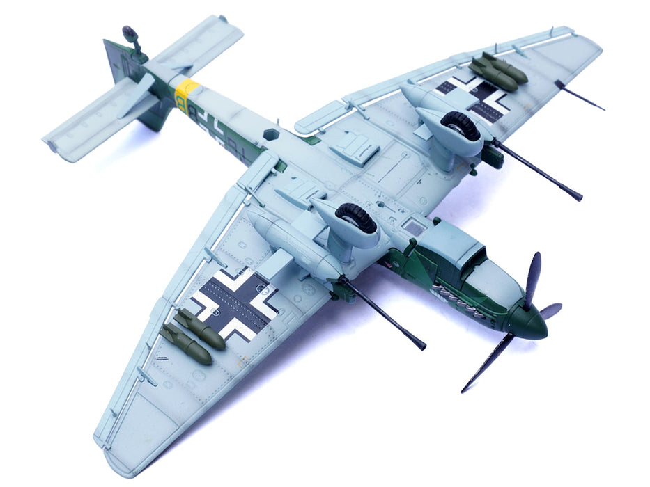 Junkers Ju 87G2 Stuka Bomber Aircraft "10.(Pz)/SG 2 Immelmann T6+BB Oberst Hans-Ulrich Rudel Romania" (1944) German Luftwaffe "Wing" Series 1/72 Diecast Model by Panzerkampf