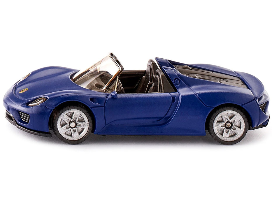 Porsche 918 Spyder Matt Blue Diecast Model Car by Siku