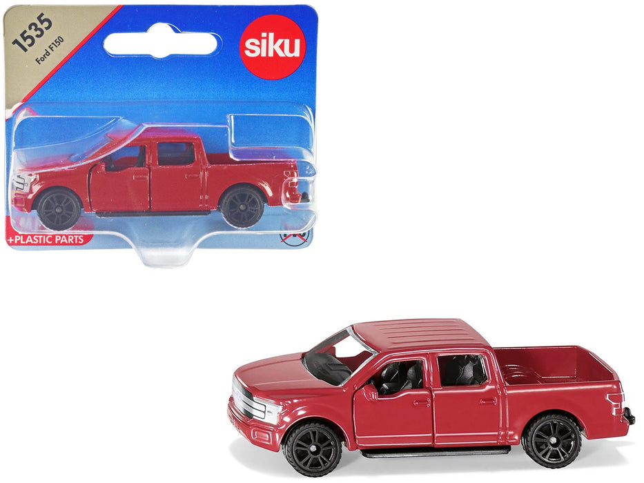Ford F-150 Pickup Truck Red Diecast Model Car