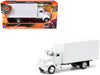 Peterbilt Utility 335 Box Truck White 1/43 Diecast Model by New Ray - Miniature Motors