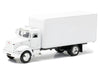 Peterbilt Utility 335 Box Truck White 1/43 Diecast Model by New Ray - Miniature Motors