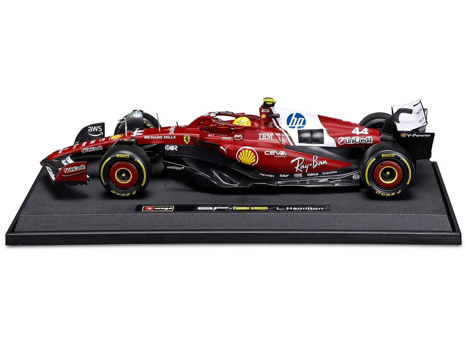 Ferrari SF-25 #16 Charles Leclerc Formula One F1 World Championship (2025) "Formula Racing" Series 1/18 Diecast Model Car by Bburago