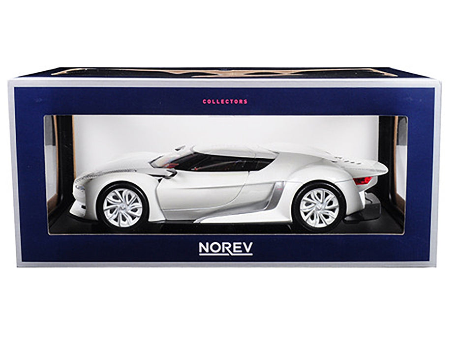 Citroen Concept GT White Salon de Paris 2008 1/18 Diecast Model Car by Norev