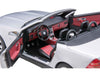 1996 Mercedes-Benz SLK Convertible Brilliant Silver Metallic 1/18 Diecast Model Car by Norev