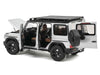 2024 Mercedes-Benz G-Class Professional Iridium Silver Metallic with Black Top and Roof Rack 1/18 Diecast Model Car by Norev