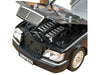 1997 Mercedes-Benz S600 Obsidian Black Metallic 1/18 Diecast Model Car by Norev
