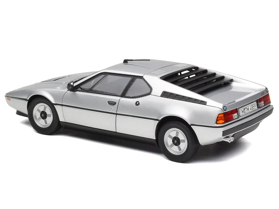 1980 BMW M1 Silver Metallic 1/18 Diecast Model Car by Norev