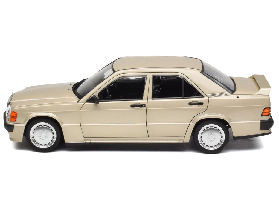1984 Mercedes-Benz 190E 2.3-16 Smoke Silver Metallic 1/18 Diecast Model Car by Norev
