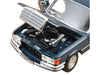 1979 Mercedes-Benz 350 SEL Hansa Blue 1/18 Diecast Model Car by Norev