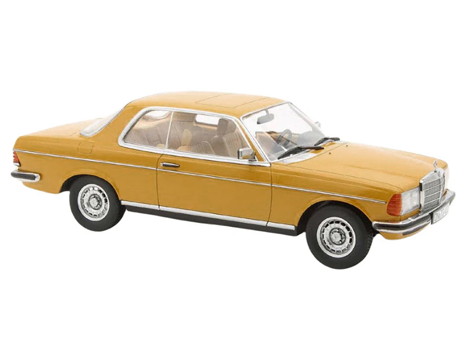 1980 Mercedes-Benz 280 CE Sahara Yellow 1/18 Diecast Model Car by Norev