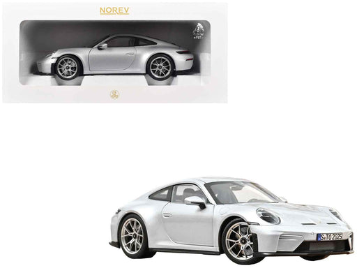 2025 Porsche 911 GT3 Touring GT Silver Metallic 1/18 Diecast Model Car by Norev