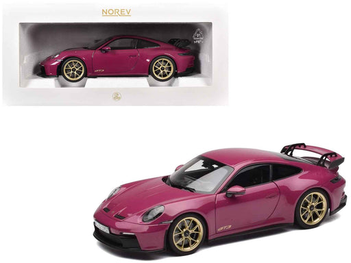 2021 Porsche 911 GT3 Ruby Star Neo 1/18 Diecast Model Car by Norev