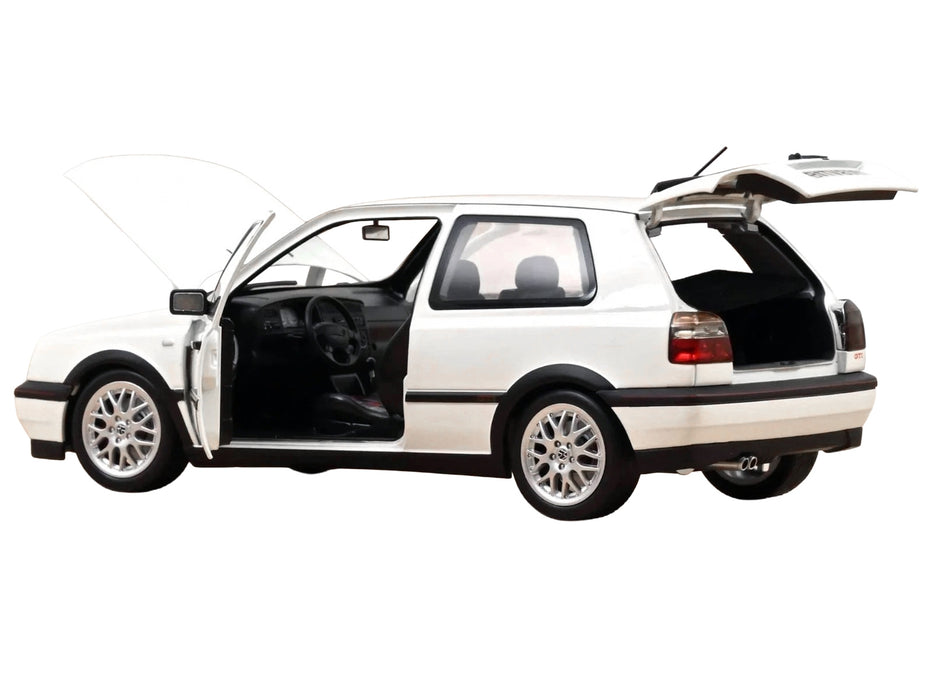 1996 Volkswagen Golf GTI Candy White "20 Years Anniversary Edition" 1/18 Diecast Model Car by Norev