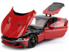 2024 Ferrari 12Cilindri Rosso Corsa Red with Black Top 1/18 Diecast Model Car by Polistil
