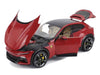 2022 Ferrari Purosangue Rosso Corsa Red with Black Top 1/18 Diecast Model Car by Polistil