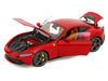 2019 Ferrari Roma Red with Orange Interior 1/18 Diecast Model Car by Polistil
