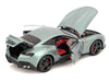2019 Ferrari Roma Gray Metallic with Pink Interior 1/18 Diecast Model Car by Polistil