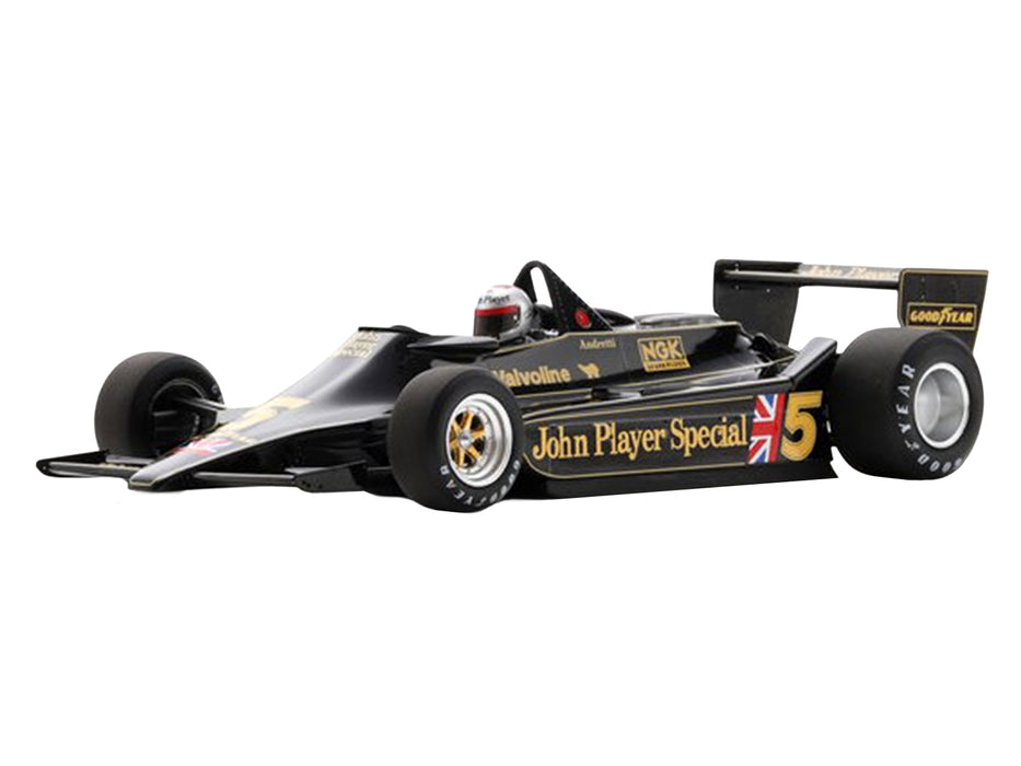 Lotus 79 #5 Mario Andretti "John Player Team Lotus" Winner Formula One F1 "Belgian GP" (1978) with Acrylic Display Case 1/18 Model Car by Spark