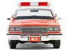 1987 Chevrolet Caprice 9C1 "FDNY (The Official Fire Department City of New York)" Red with White Top and Stripes "Artisan Collection" 1/18 Diecast Model Car by Greenlight